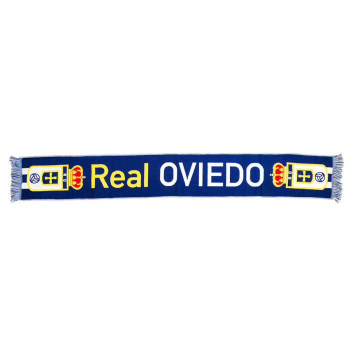 REAL OVIEDO BUFANDA AZUL