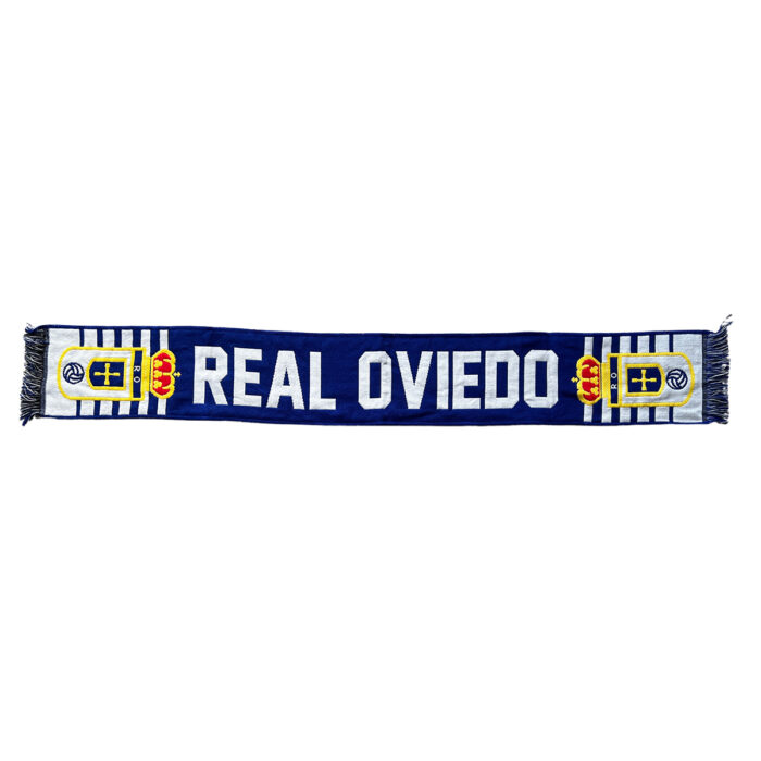 REAL OVIEDO BUFANDA FRANJAS DEGRADADAS