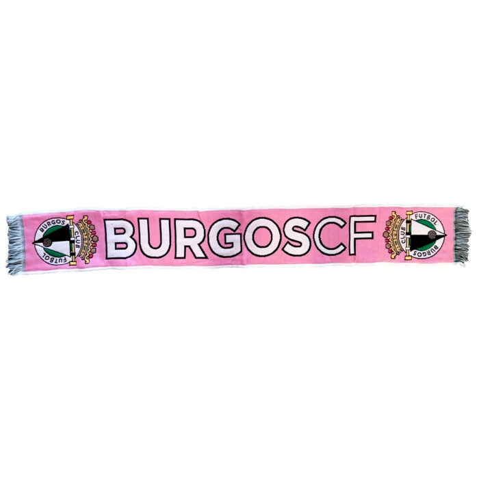 BURGOS C.F. BUFANDA ROSA