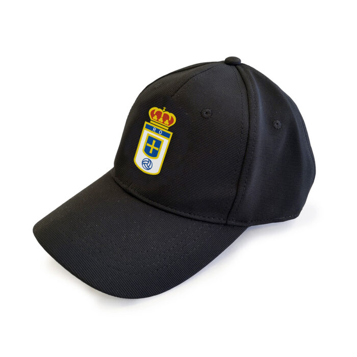 REAL OVIEDO GORRA NEGRA