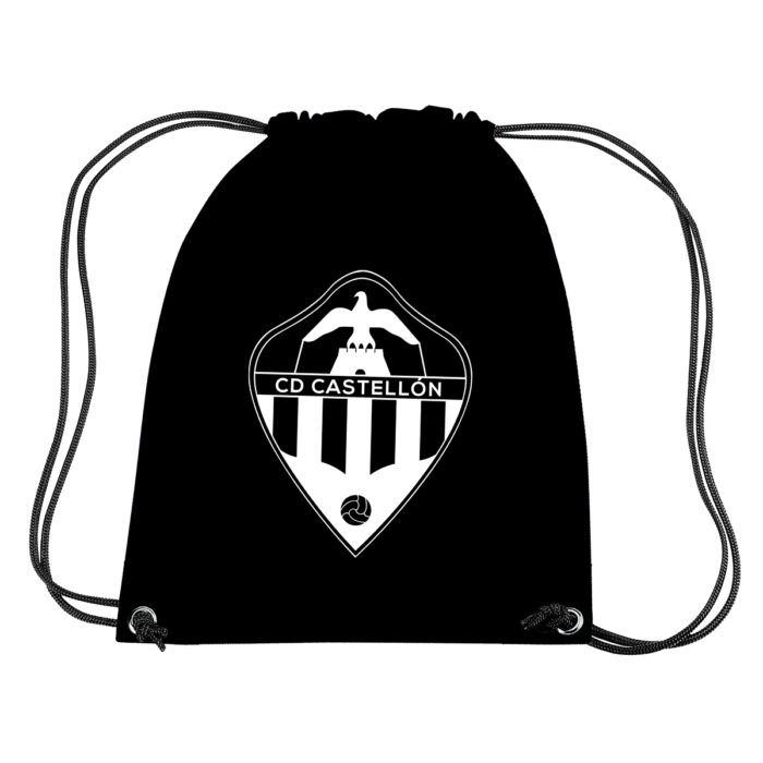 C.D. CASTELLÓN GYM SACK NEGRO