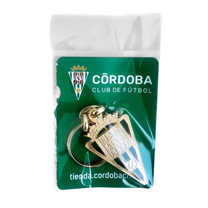 CÓRDOBA C.F. LLAVERO ESCUDO CALADO