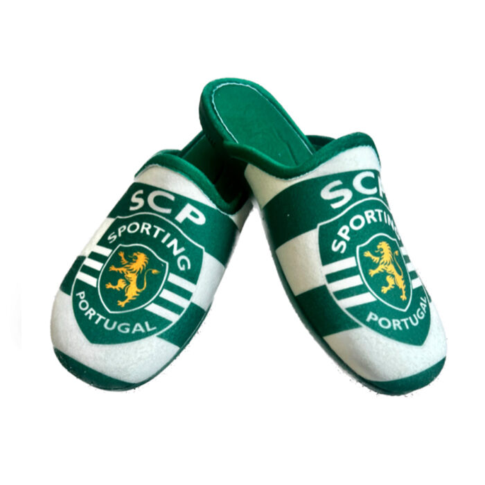 SPORTING PORTUGAL ZAPATILLAS HOGAR BLANQUIVERDES