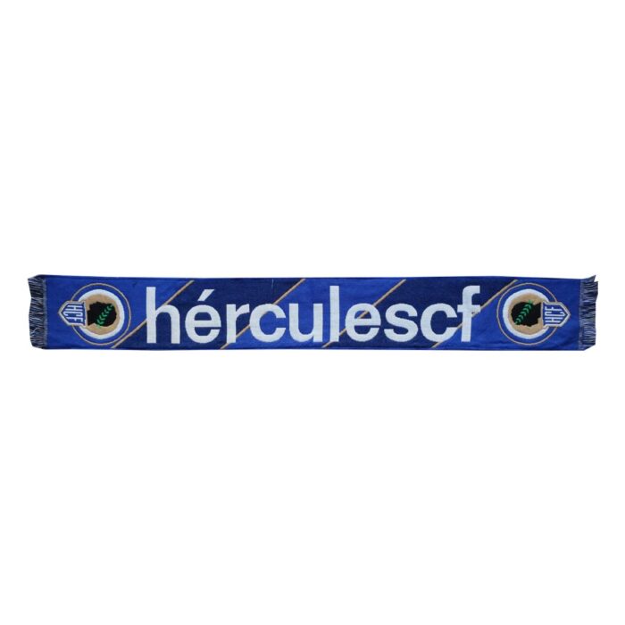 HÉRCULES C.F. BUFANDA DIAGONAL ORO