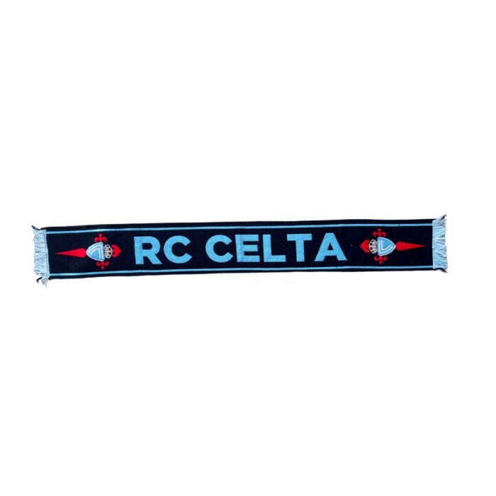 R.C. CELTA BUFANDA MARINO FRANJA CELESTE