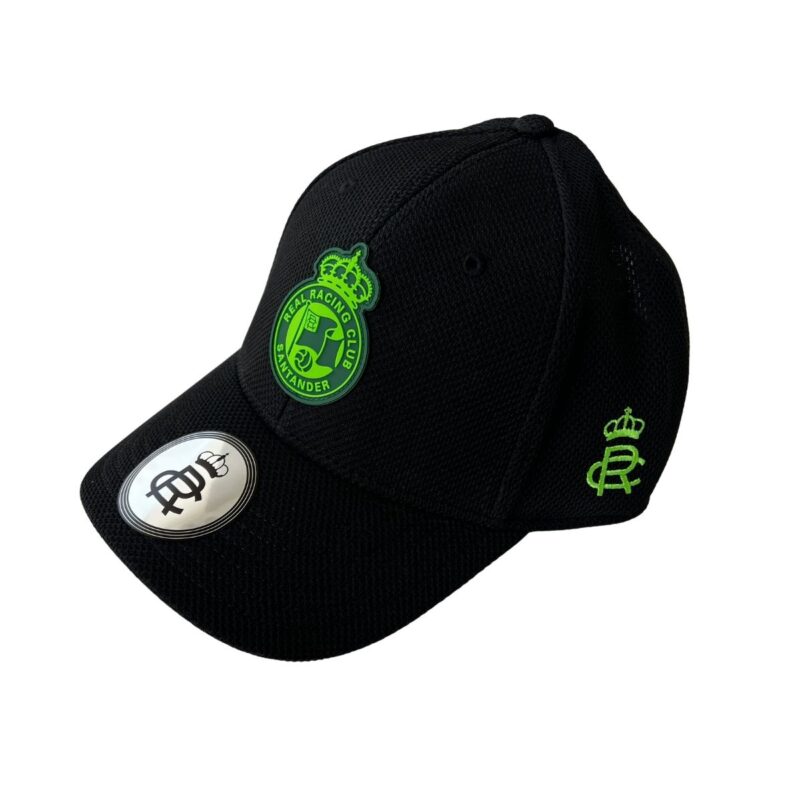 Gorra Premium Negra Real Racing Club Oficial